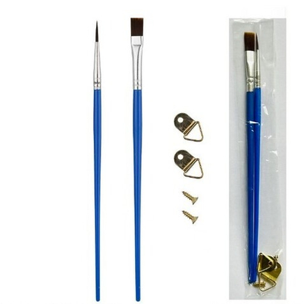 К048 Набор кистей с подвесами (2 шт. (1Н и 6Н и 2 подвеса)