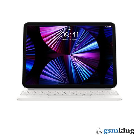 Apple Magic Keyboard for iPad Pro 11-inch 2021-22 (3-4gen) and iPad Air (4-5gen) White с Русской раскладкой