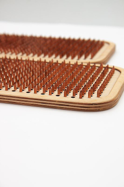 Доска садху Ом на мандале алюминиевые гвозди