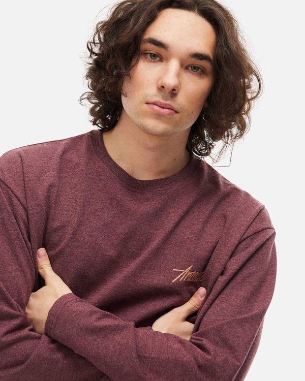 Лонгслив Phat Long 104 бордовый - фото 5