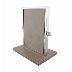 Зеркало настольное светло-коричневое