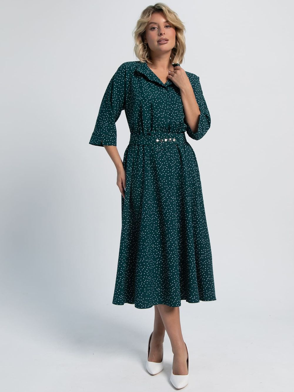 Платье Доминанта (зеленое) П16140-16М LT Collection