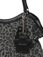 Сумка Leopard Dimsum Charcoal