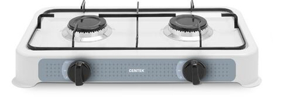 Плитка газовая наст. Centek CT-1524 белая
