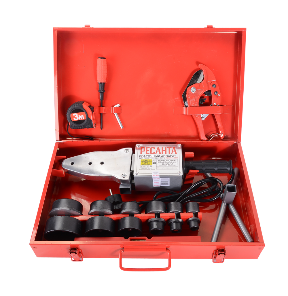 Аппарат для сварки пластиковых труб АСПТ-63/2000 Ресанта