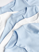 Комбинезон / Cлип для малышей Next 538-373, 5 шт., Белый, Голубой