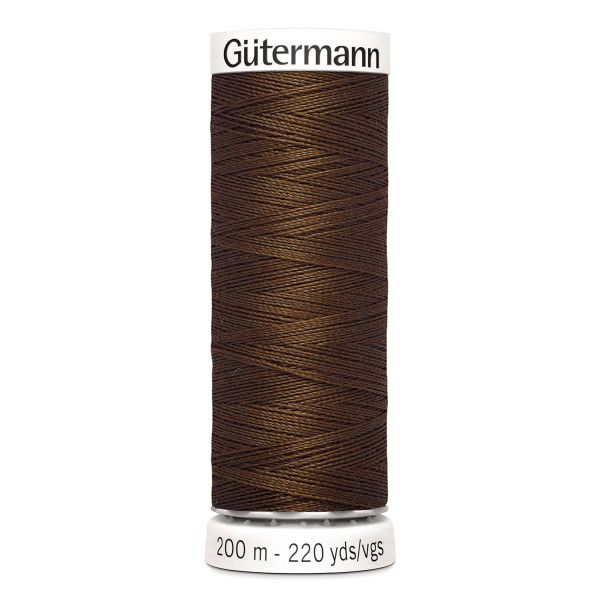 Нитки универсальные Gutermann Sew-all 100 (200 метров), 5 кат. | 767 св.коричневый