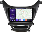 Магнитола для Hyundai Elantra 5 MD 2013-2015 (рестайлинг) - Carmedia OL-9706 QLed, Android 12, TS10, CarPlay, 4G SIM-слот