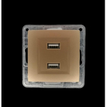 Розетка USB 2x1