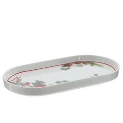 GAEM Блюдо "Зимнее волшебство", L30 W16 H2,5 см