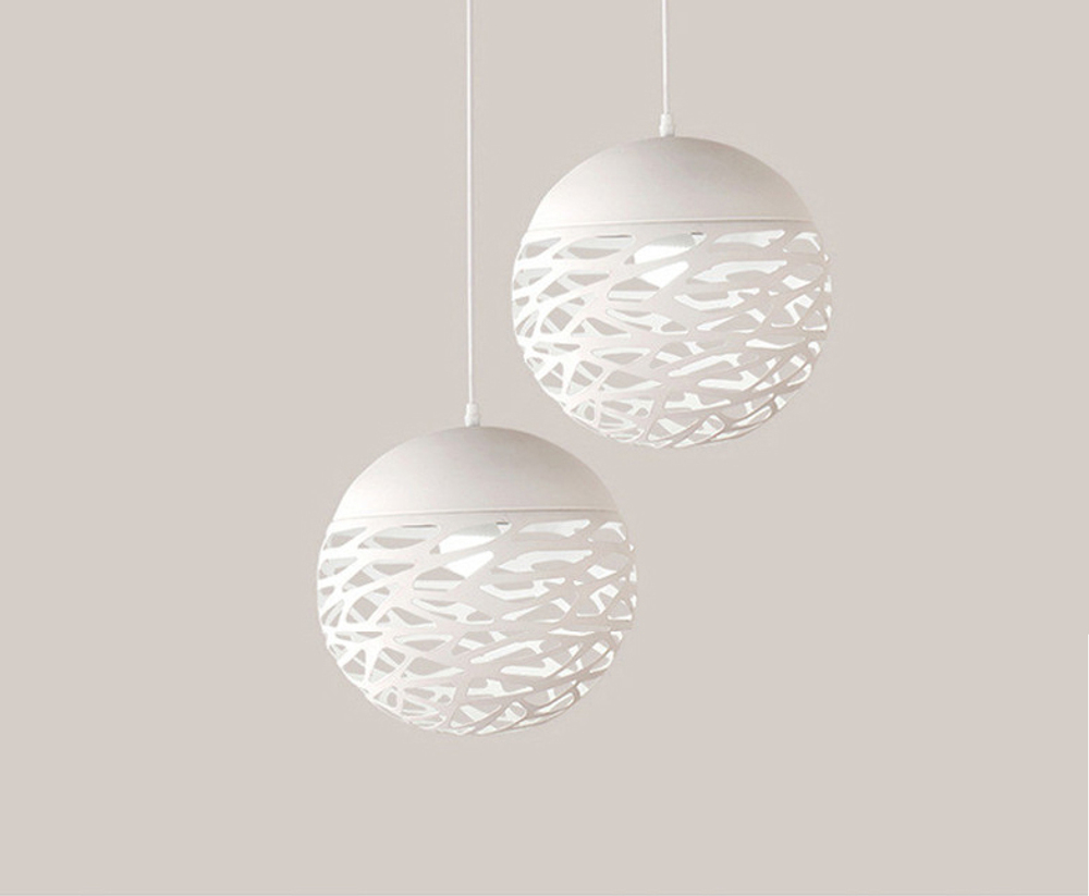 Pendant design lamp Kelly Cluster by Studio Italia Design (White/sphere)