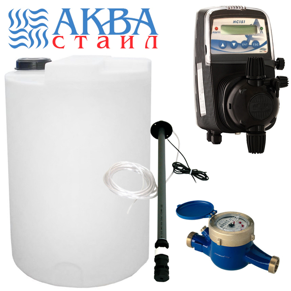 Дозирующая станция HC151 / 200L / dn50 в сборе