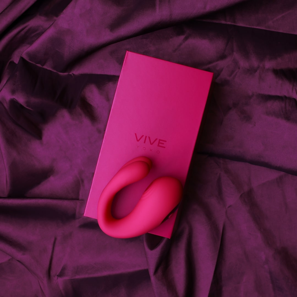VIVE - Вибромассажер Yoko тройного действие с функцией пульсации