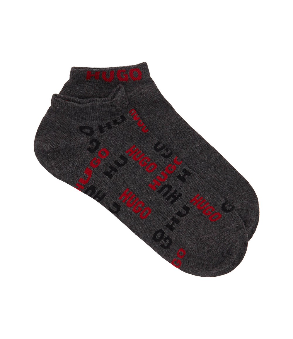 Носки 2 пары LOGOALLOVER Hugo Bodywear - графитовый(50491224)