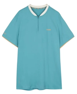 Мужское теннисное поло NOX Pro Shirt - dusty turquoise