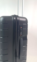 Средний чемодан Bon-Voyage PP One, Черный, M