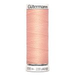 Нитки универсальные Gutermann Sew-all 100 (200 метров), 5 кат. | 165 жемчужно-персиковый