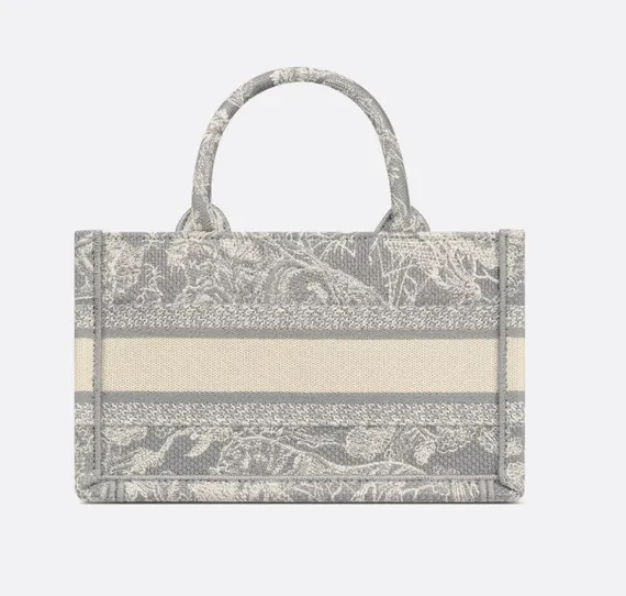 Сумка Dior Book Tote Dioriviera, белый/серый