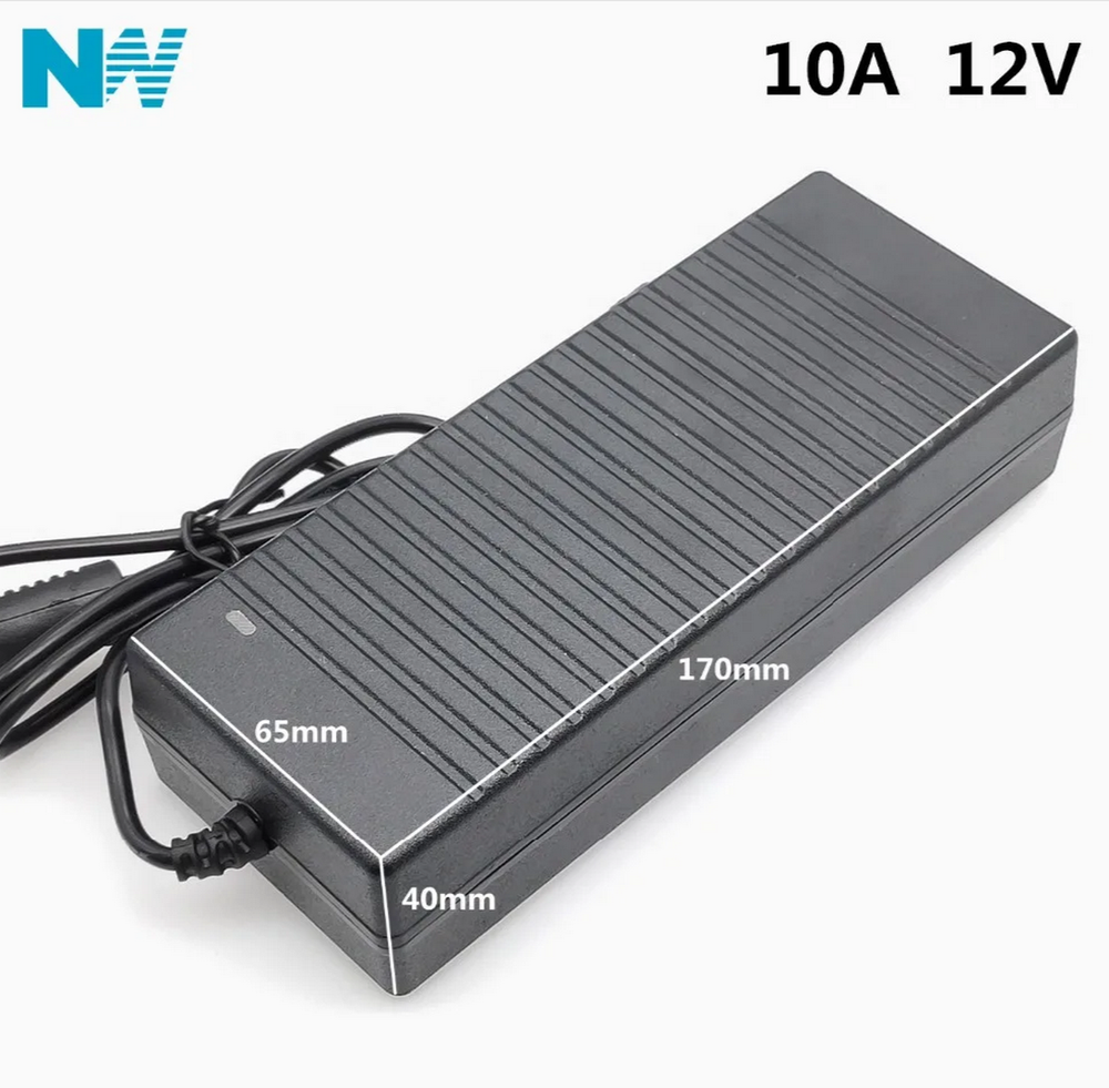 Адаптер питания LX-1210 (12v/10А) штекер 5.5мм.