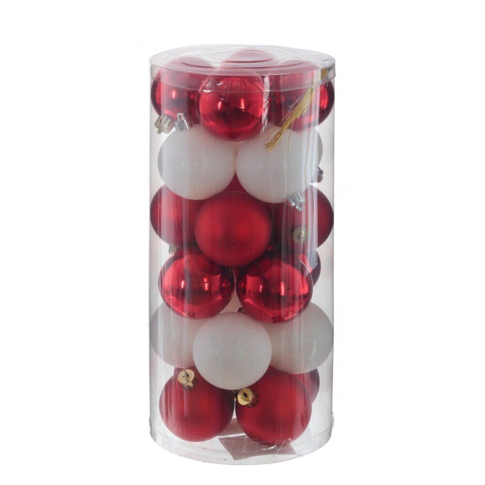 GAEM Набор из 24шт Украшение новогоднее "Шар", D 6 см, L14 W14 H31 см