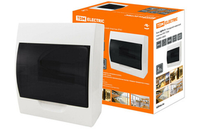 Бокс ЩРН    -П-8 модулей навесной пластик IP40 (184х200х95) TDM SQ0901-0003