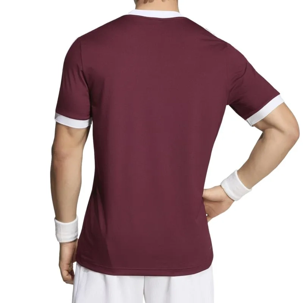 Мужская теннисная футболка Adidas Tennis Classics - maroon