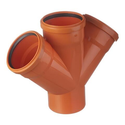 Крестовина наружной канализации Valfex 110x110x110x45°