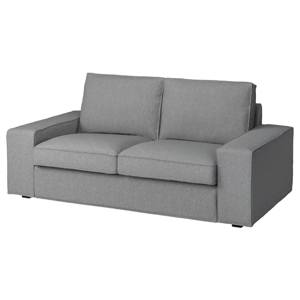 Диван 2-местный - IKEA KIVIK/КИВИК ИКЕА, серый