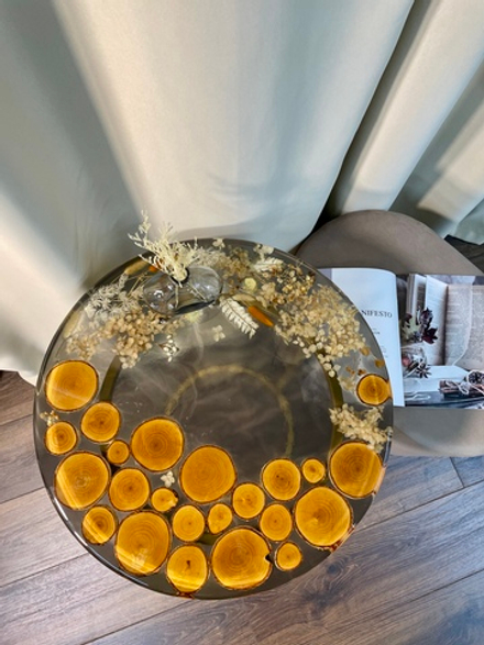 Стол журнальный "Янтарный сон"