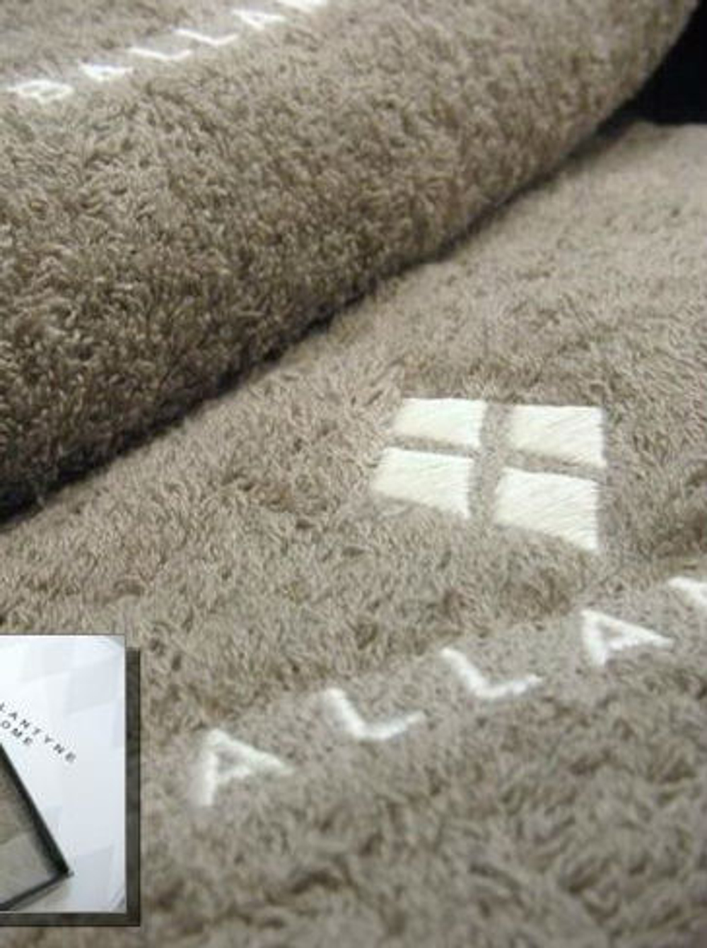 Полотенце 100х160 Ballantyne Newcastle натуральное