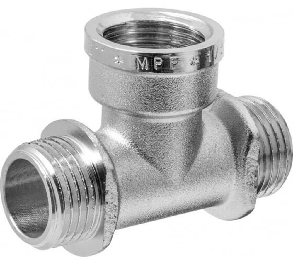 Тройник 1/2" н/в/н с ограничителем MPF