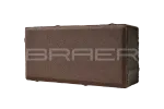 Тротуарная плитка Braer Прямоугольник, Коричневый, 60 мм