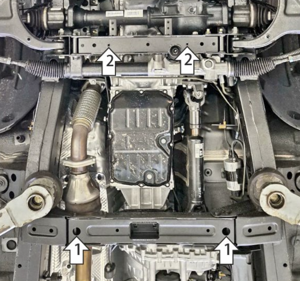 Защита КПП для KGM Rexton с 2023 MOTODOR.72806