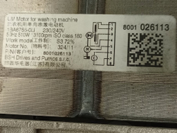 WLK24271OE/04 кт30 Двигатель для стиральной машины Bosch Siemens (7 контактов) б/у