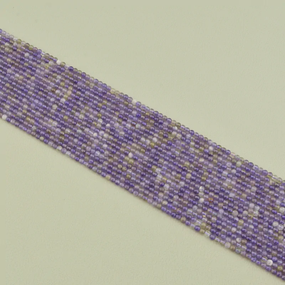 Нитка Аметист 38 см. 2,7 мм. (Без замка)