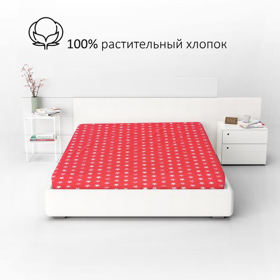 Простыня   Турин,  180x240 , ранфорс  DOMTEKC