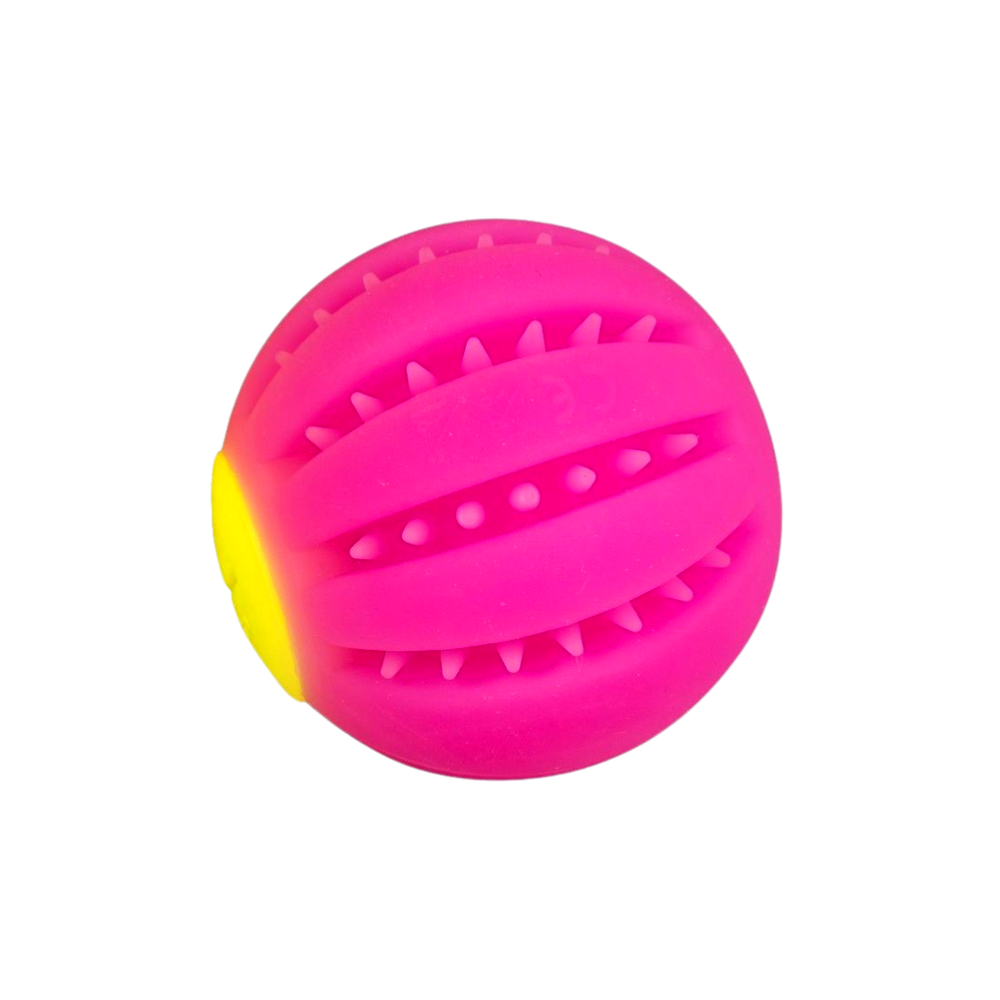 Игрушка для собак интерактивная «Мяч светящийся», 6,3см DUVO+