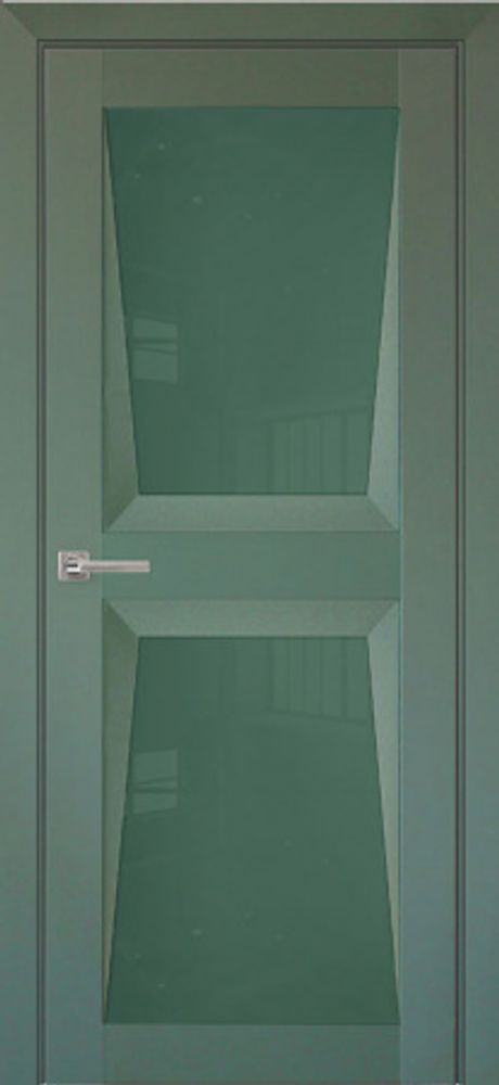 Межкомнатные двери Uberture Perfecto, ПДО 103, Barhat green