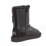 Угги Kids ZIP Metallic Black
