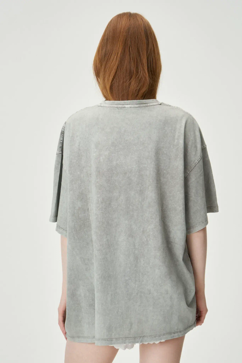 Футболка Теплота бледно-серая