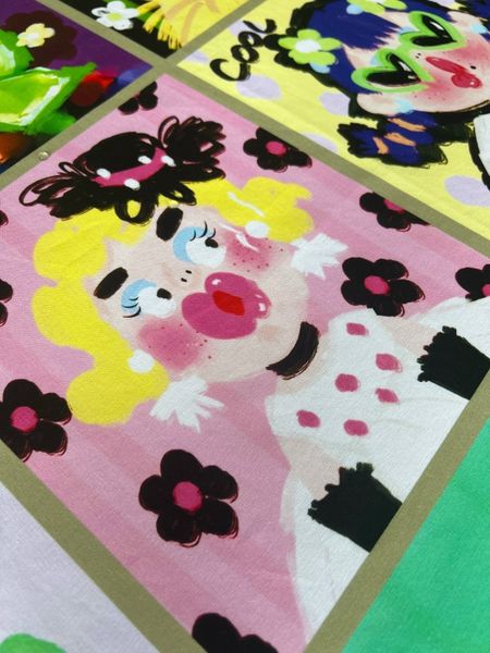 ПОП-АРТ, КУПОН 24 x110 cm ОДНА ПОЛОСКА СРЕДНЯЯ- 100% хлопок 4