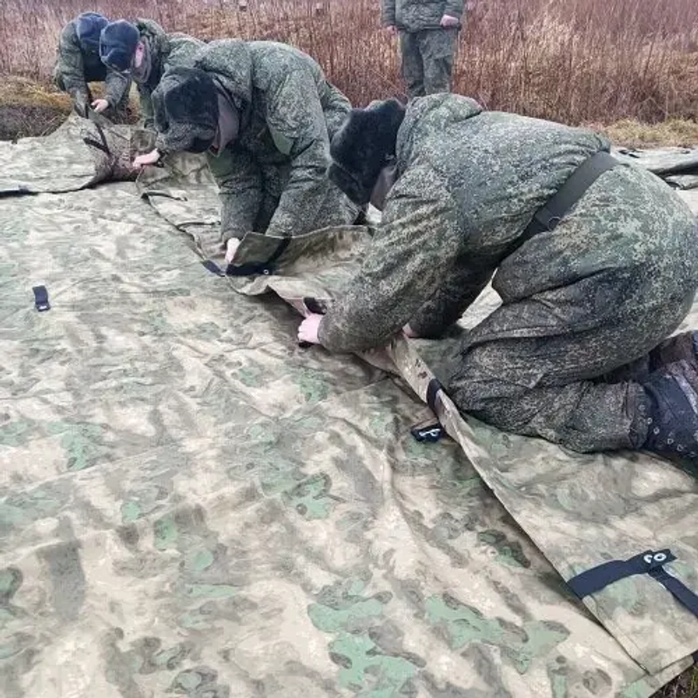 Модульное укрытие от тепловизионных средств разведки