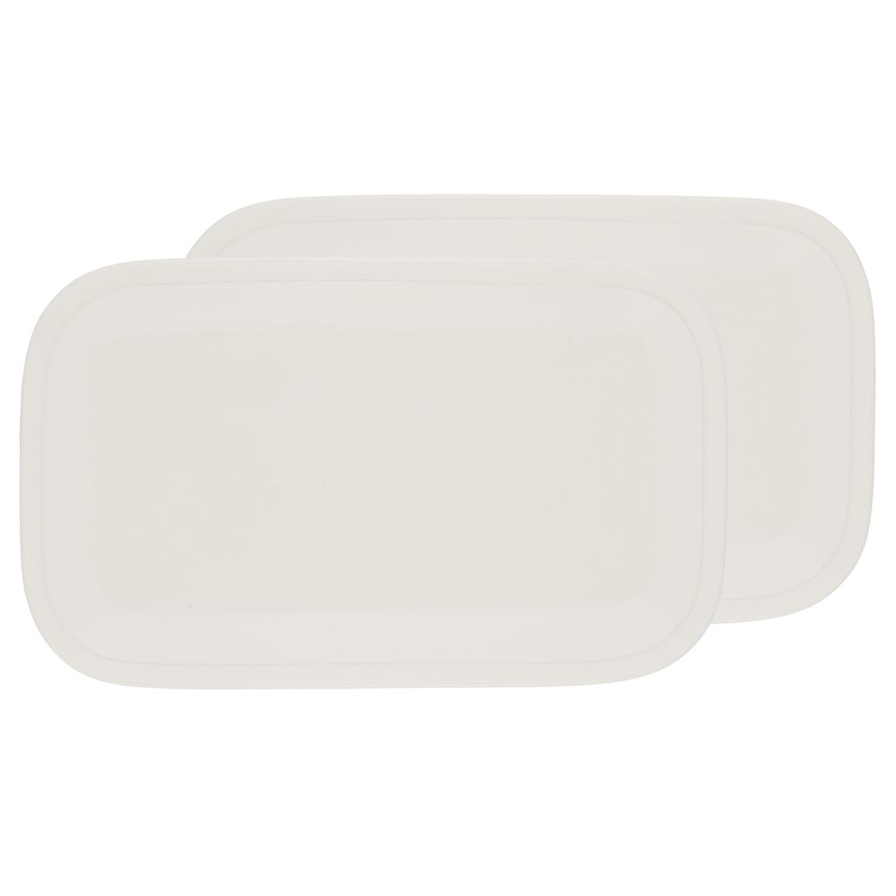 Набор тарелок сервировочных Gipfel Blanche 52669 28х17 см