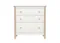 Комод Ellipse Classic 3 ящика Молочный