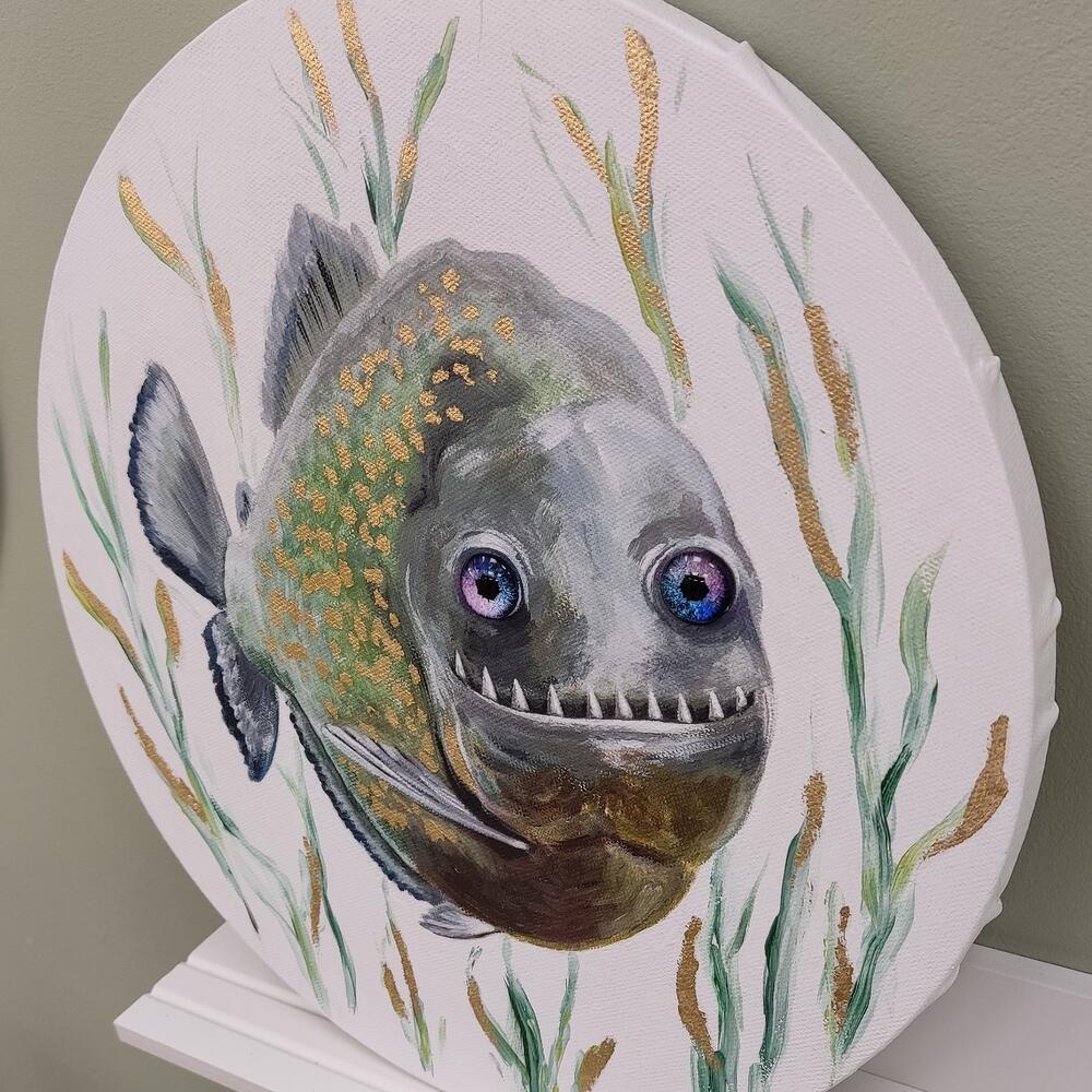 Интерьерная картина "Пиранья"