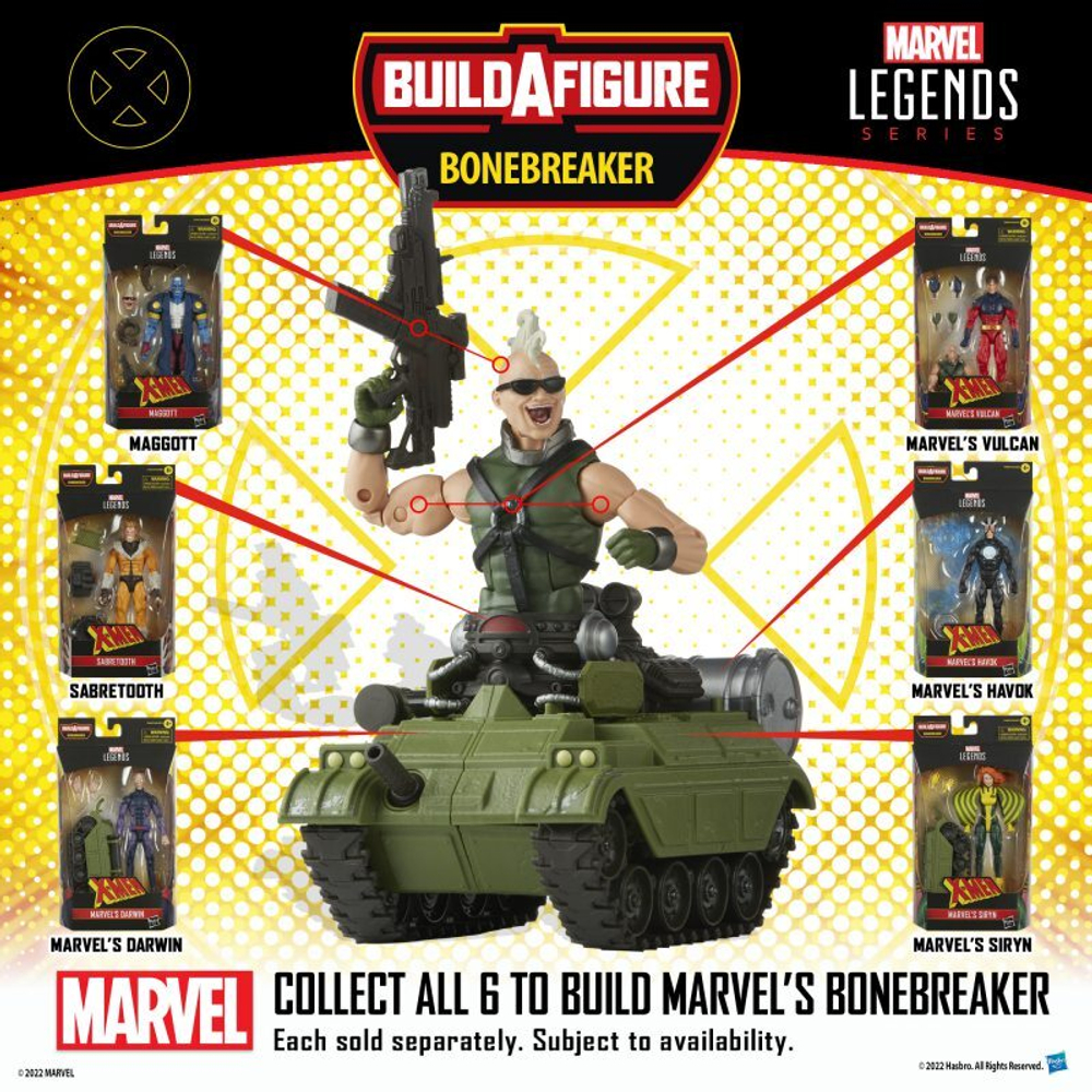 Hasbro Marvel Legends X-Men - Фигурка 15 см Marvel&#39;s Havok F3689