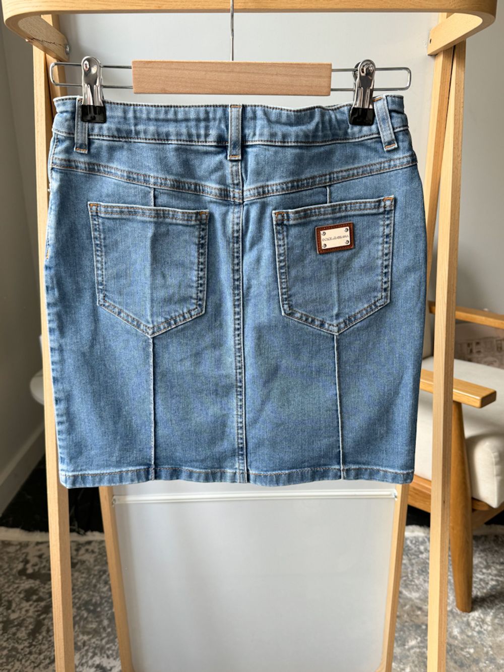 Джинсовая юбка Dolce & Gabbana, 140