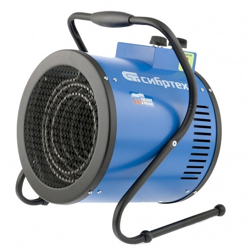 Тепловая пушка BHR 6/9-820 (тепловентилятор) 380 В, 3 режима, вентилятор, 6000-9000Вт, 33 град Сибртех