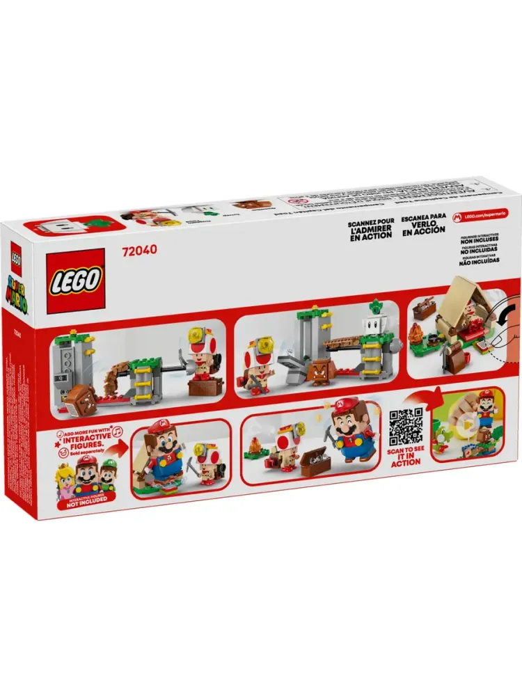 Конструктор Super Mario 72040 Лагерь Капитана Жаба