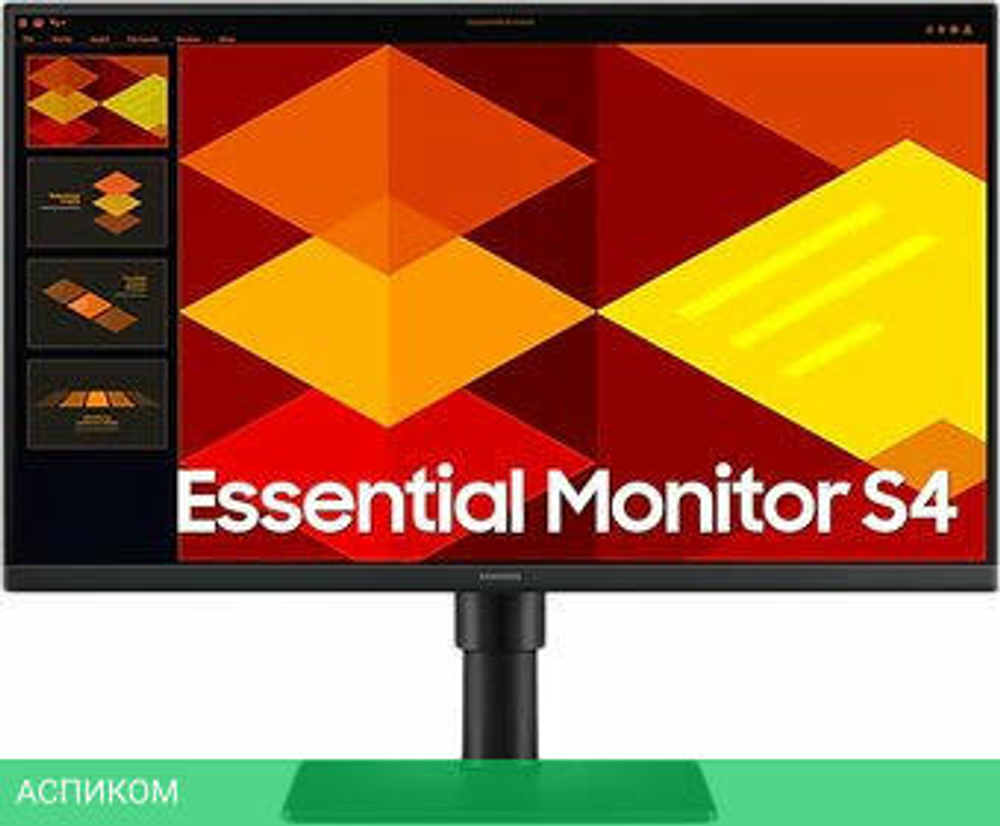 Монитор Samsung Essential S4 LS24D406GAUXEN
